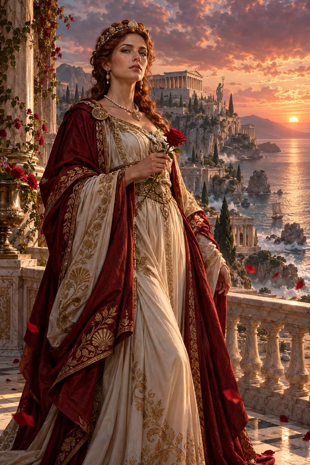 Portrait of Aphrodite, Goddess of Love & Beauty