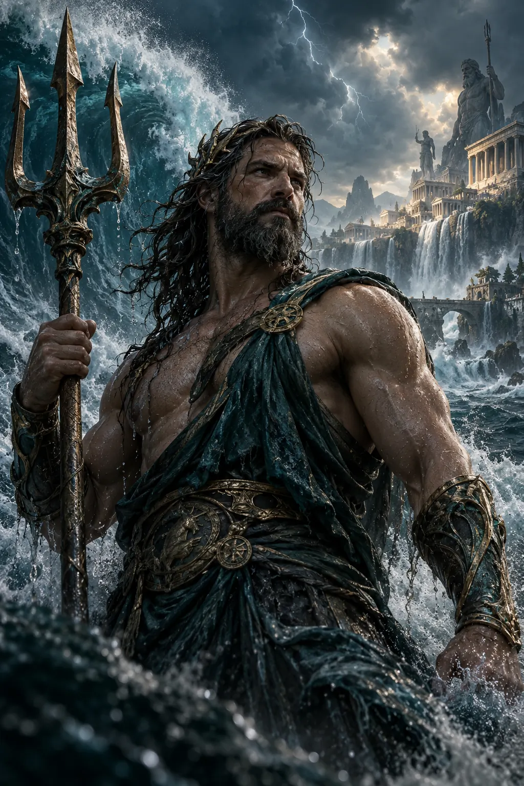 Portrait of Poseidon, Lord of the Seas